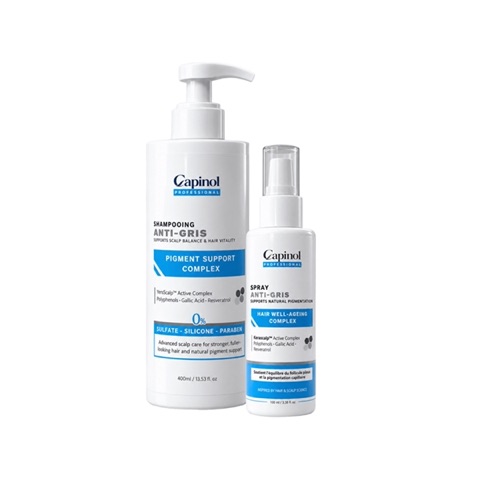 Coffret Duo Anti-Gris Capinol 400 ml + 100 ml